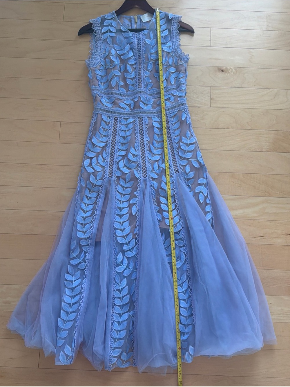 Bronx and Banco Saba Midi Flared Dress in Violet Size M Wedding Guest | Prom - Picture 8 of 12